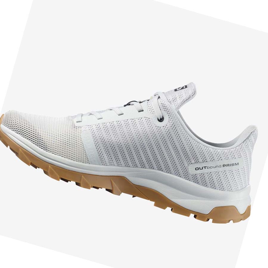 Tenis Senderismo Salomon OUTBOUND PRISM Hombre Blancos | MX 3574AHK